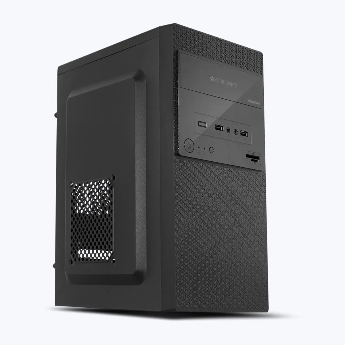 Zebronics Zeb-Treasure — Mini Tower PC Cabinet (Micro-ATX)