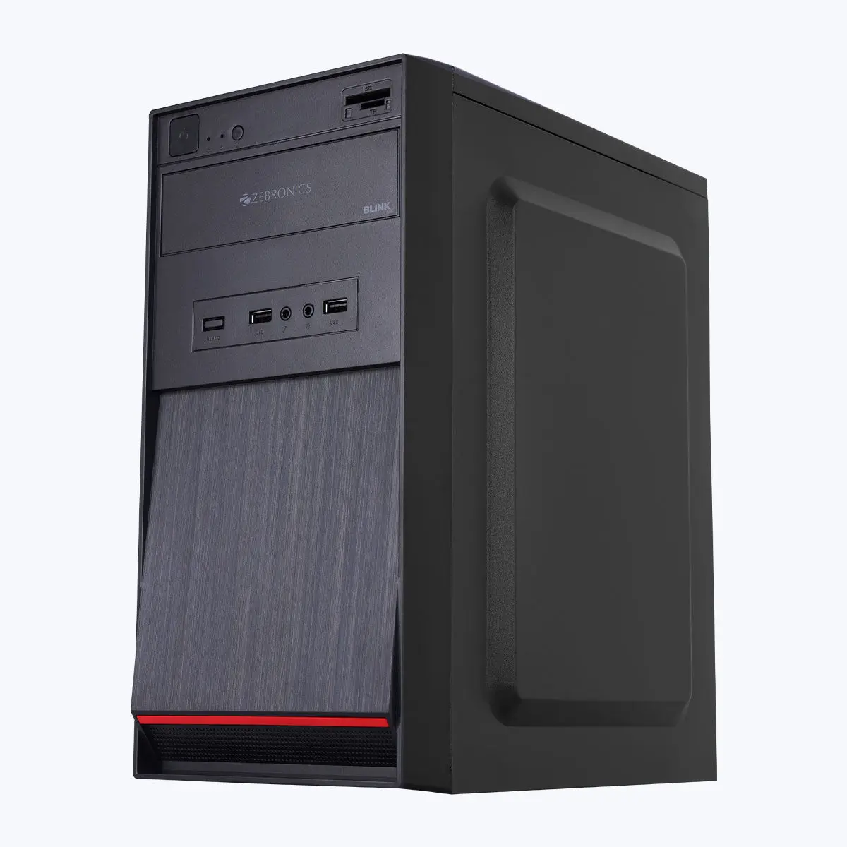 Zebronics Zeb-Blink — Mini Tower PC Cabinet (Micro-ATX)