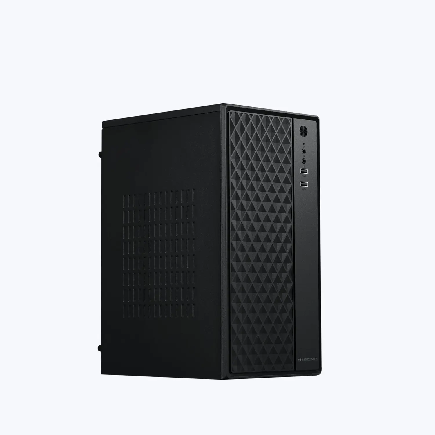 Zebronics Zeb-Aeris 13 — Mini Tower PC Cabinet (Micro-ATX)