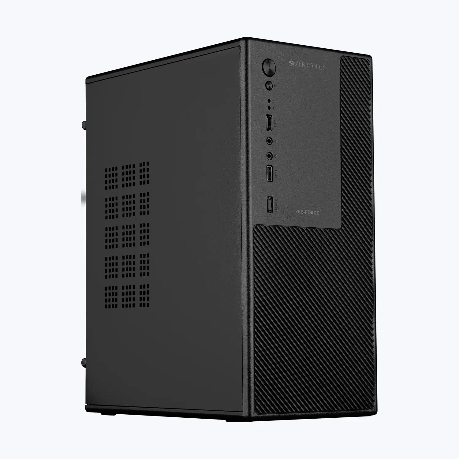 Zebronics Zeb-Force — Mini Tower PC Cabinet (Micro-ATX)