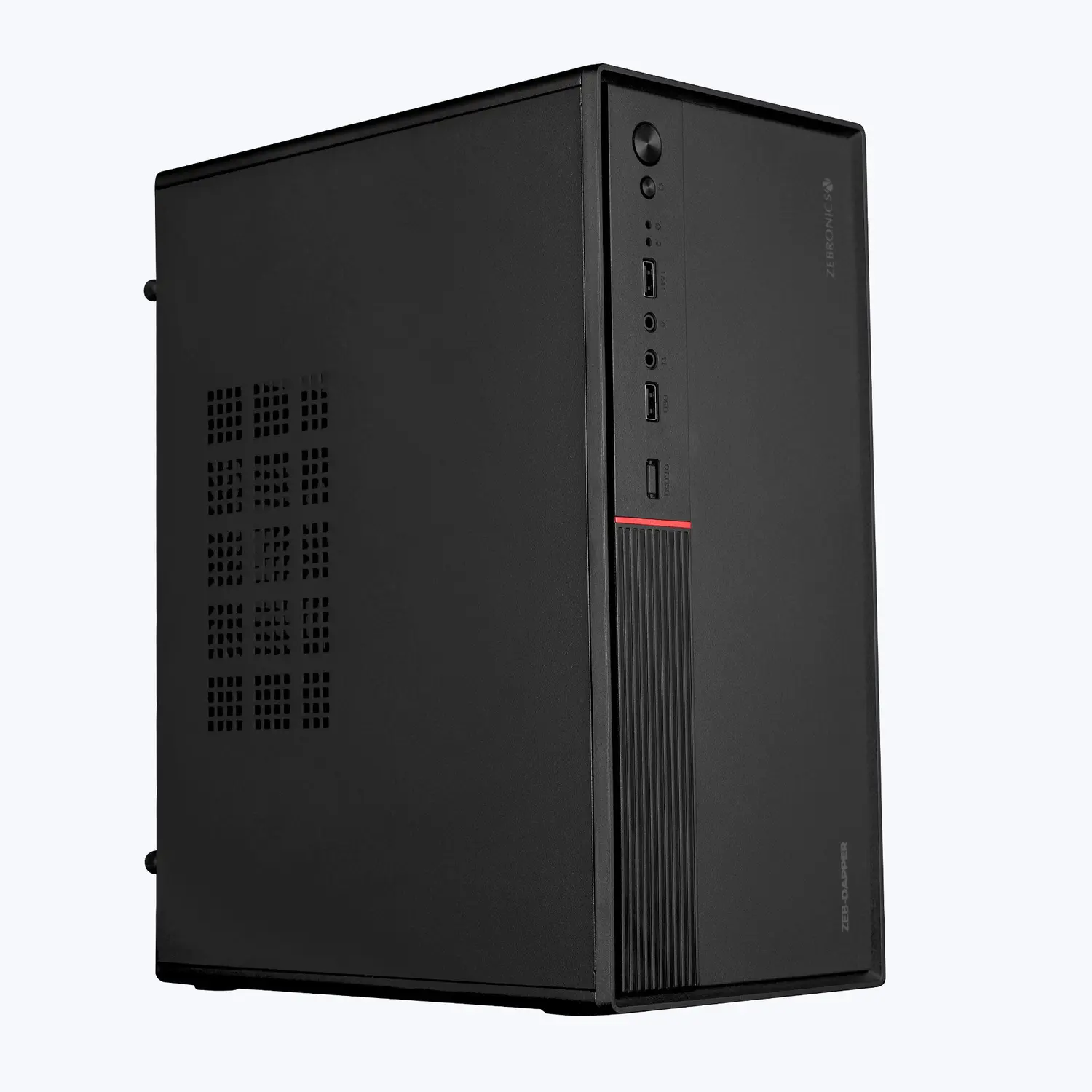 Zebronics Zeb-Dapper — Mini Tower PC Cabinet (Micro-ATX)