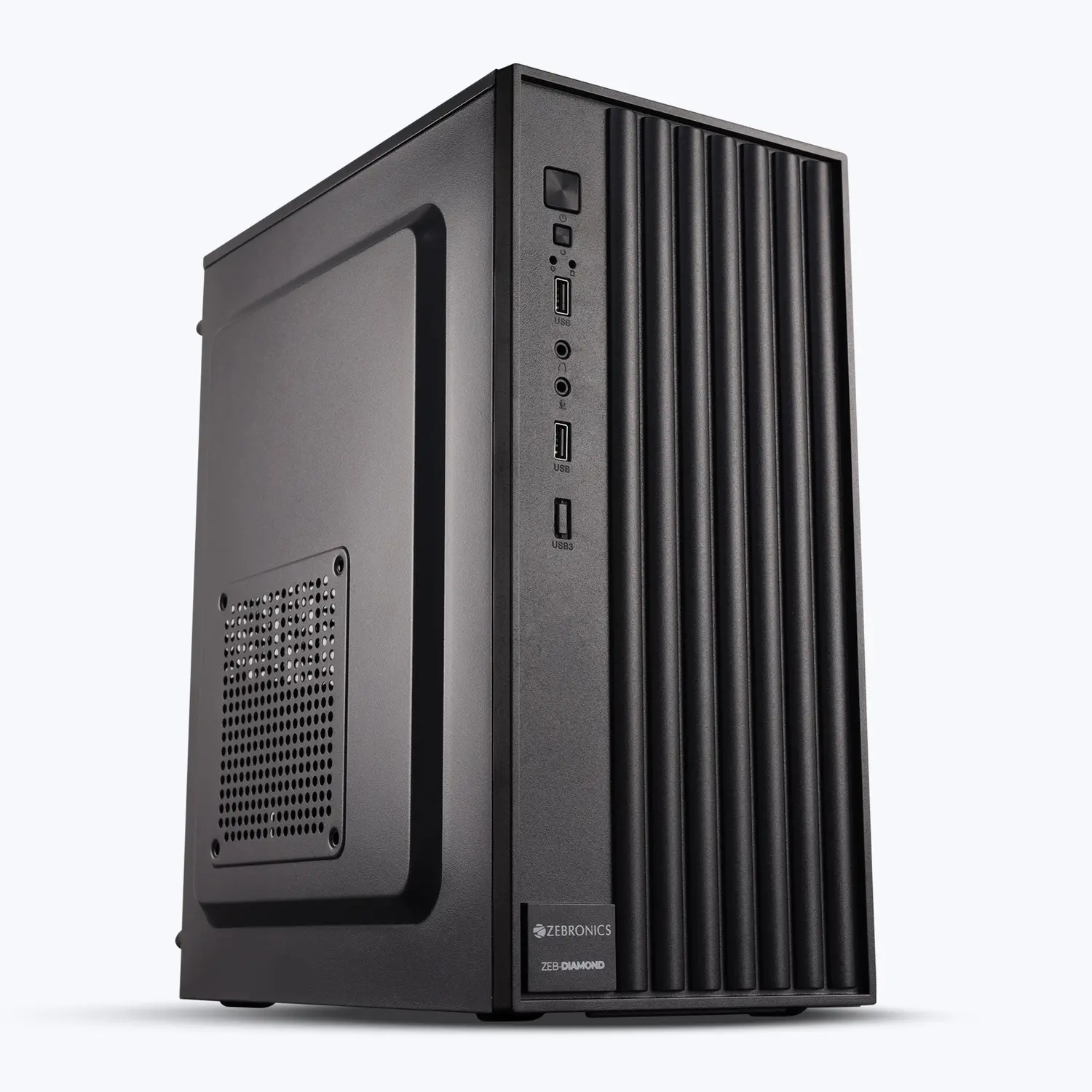 Zebronics Zeb-Diamond — Mini Tower PC Cabinet (Micro-ATX)