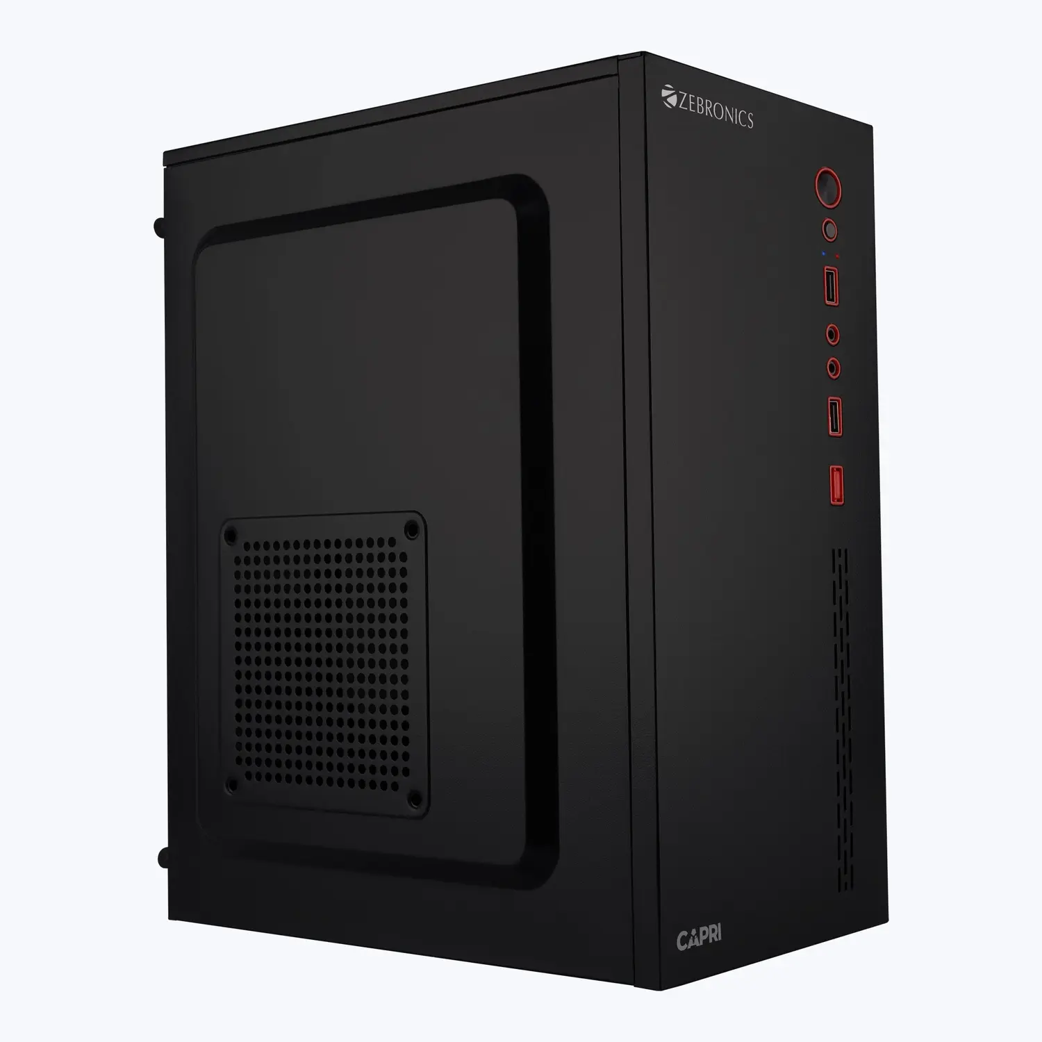 Zebronics Zeb-Capri — Mini Tower PC Cabinet (Micro-ATX)