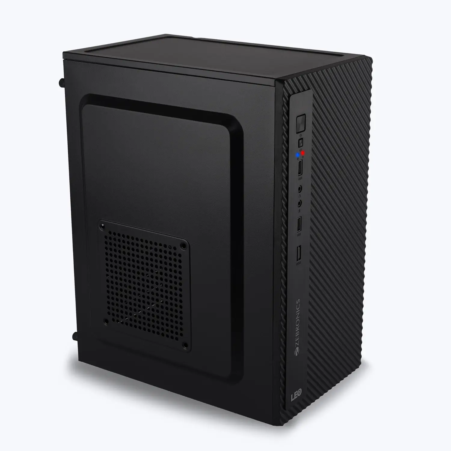 Zebronics Zeb-Leo — Mini Tower PC Cabinet (Micro-ATX)