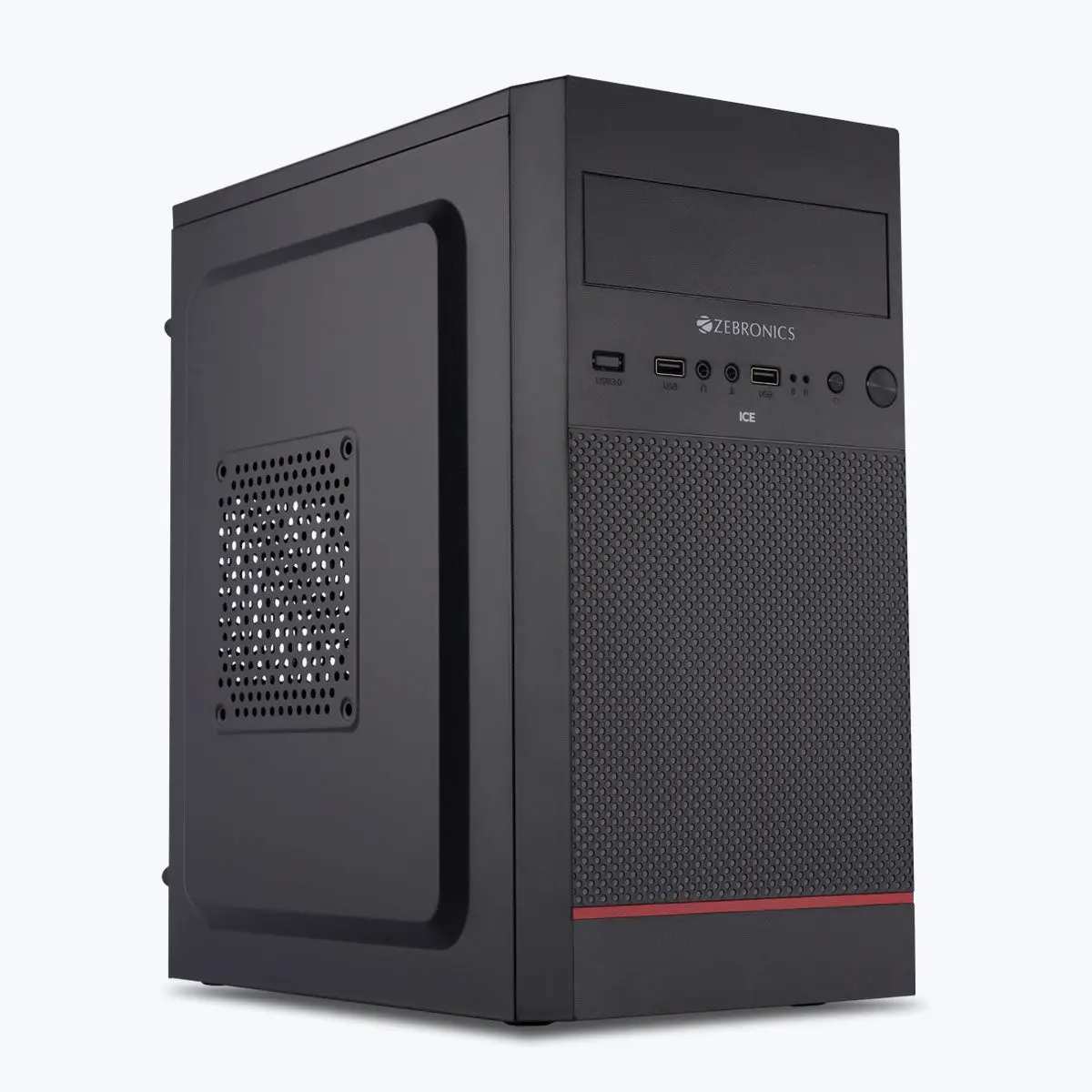 Zebronics Zeb-Ice — Mini Tower PC Cabinet (Micro-ATX)