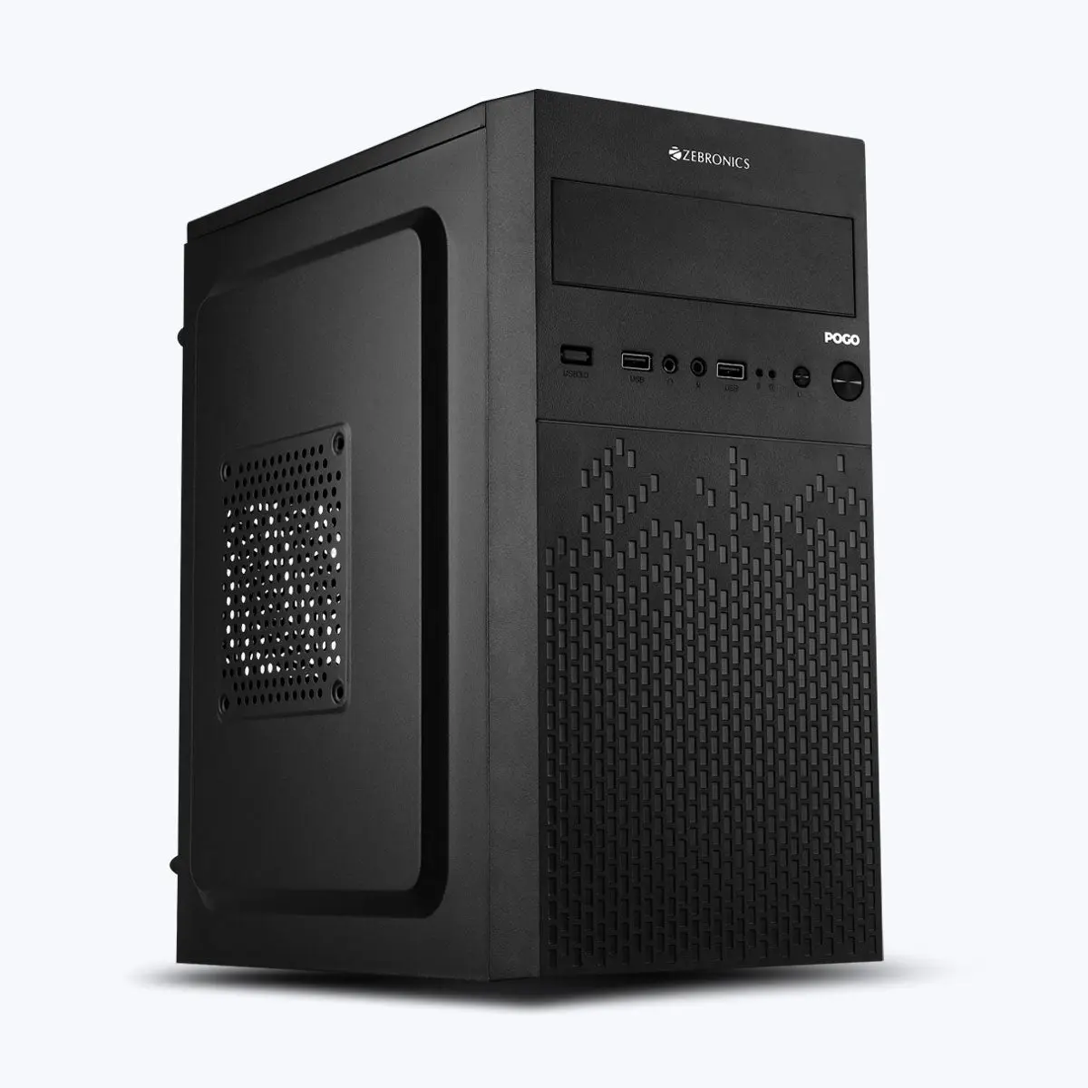 Zebronics Zeb-Pogo — Mini Tower PC Cabinet (Micro-ATX)