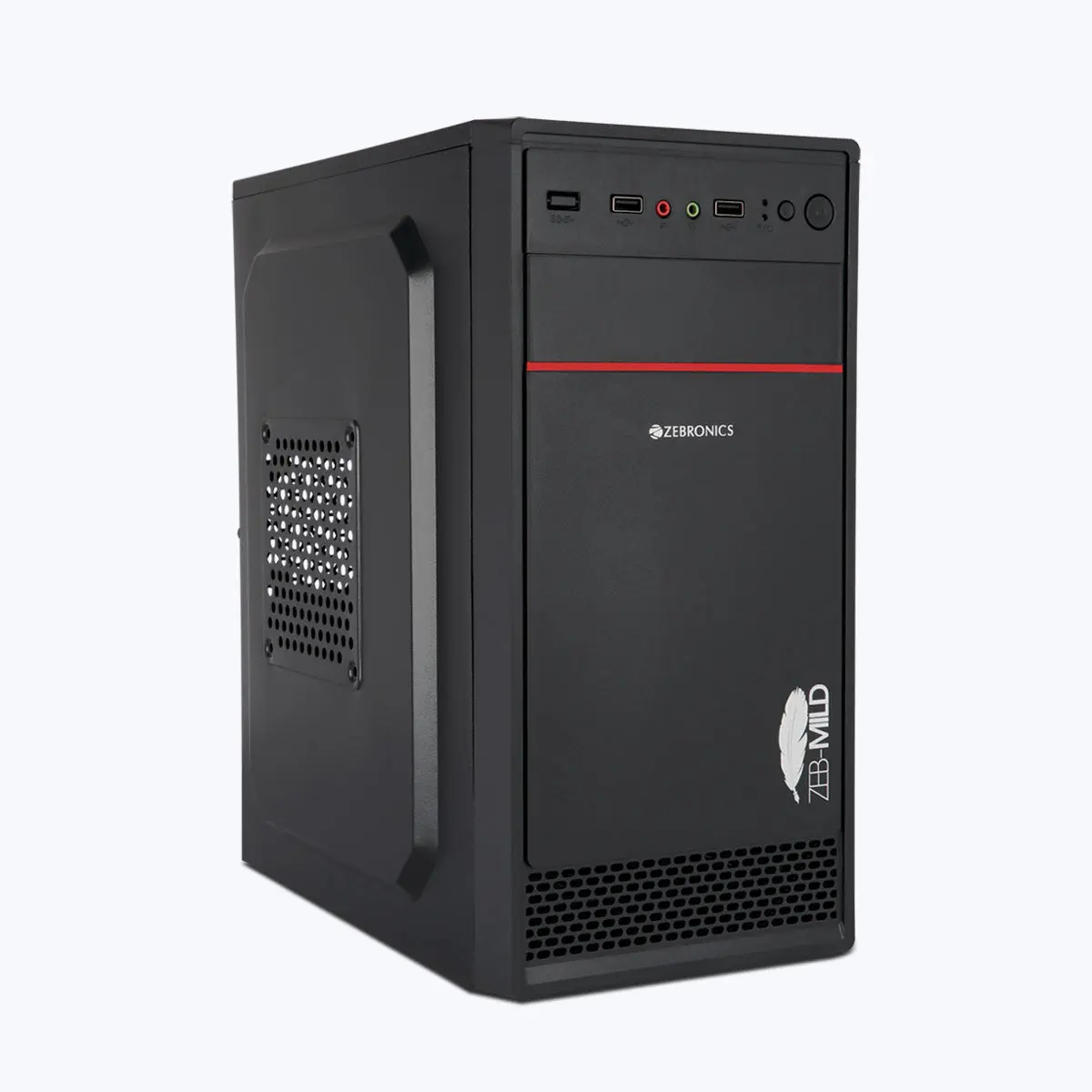 Zebronics Zeb-Mild — Mini Tower PC Cabinet (Micro-ATX)
