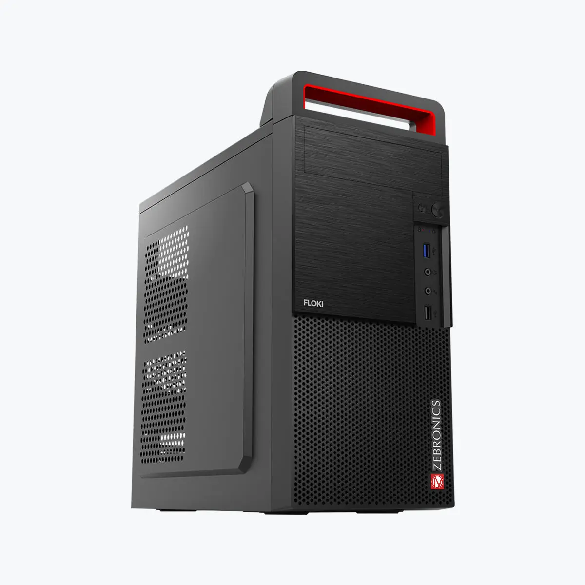 Zebronics Zeb-Floki — Mini Tower PC Cabinet (Micro-ATX)