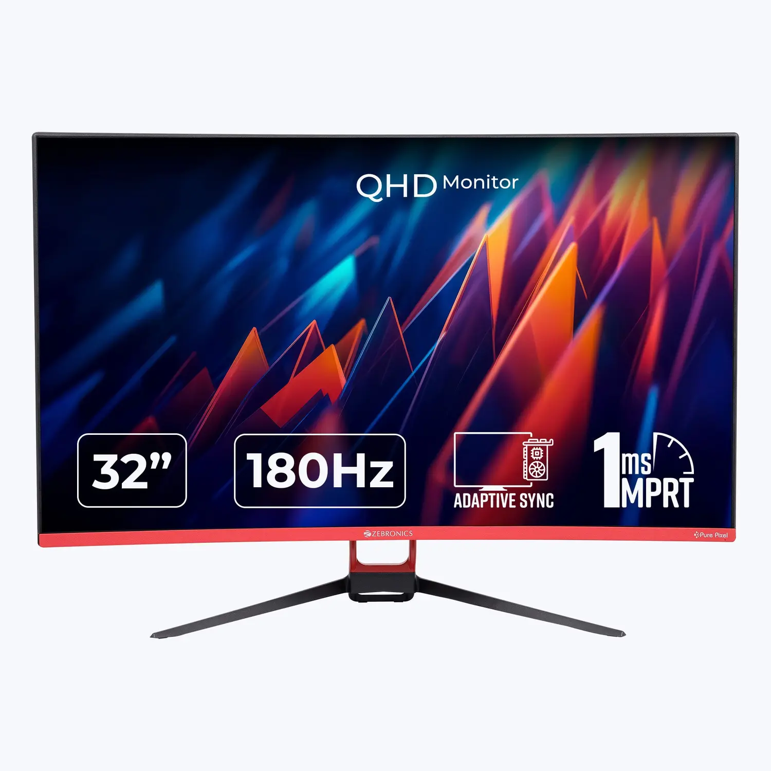 Zebronics ZEB-S32A 31.5-inch QHD 180Hz Gaming Monitor