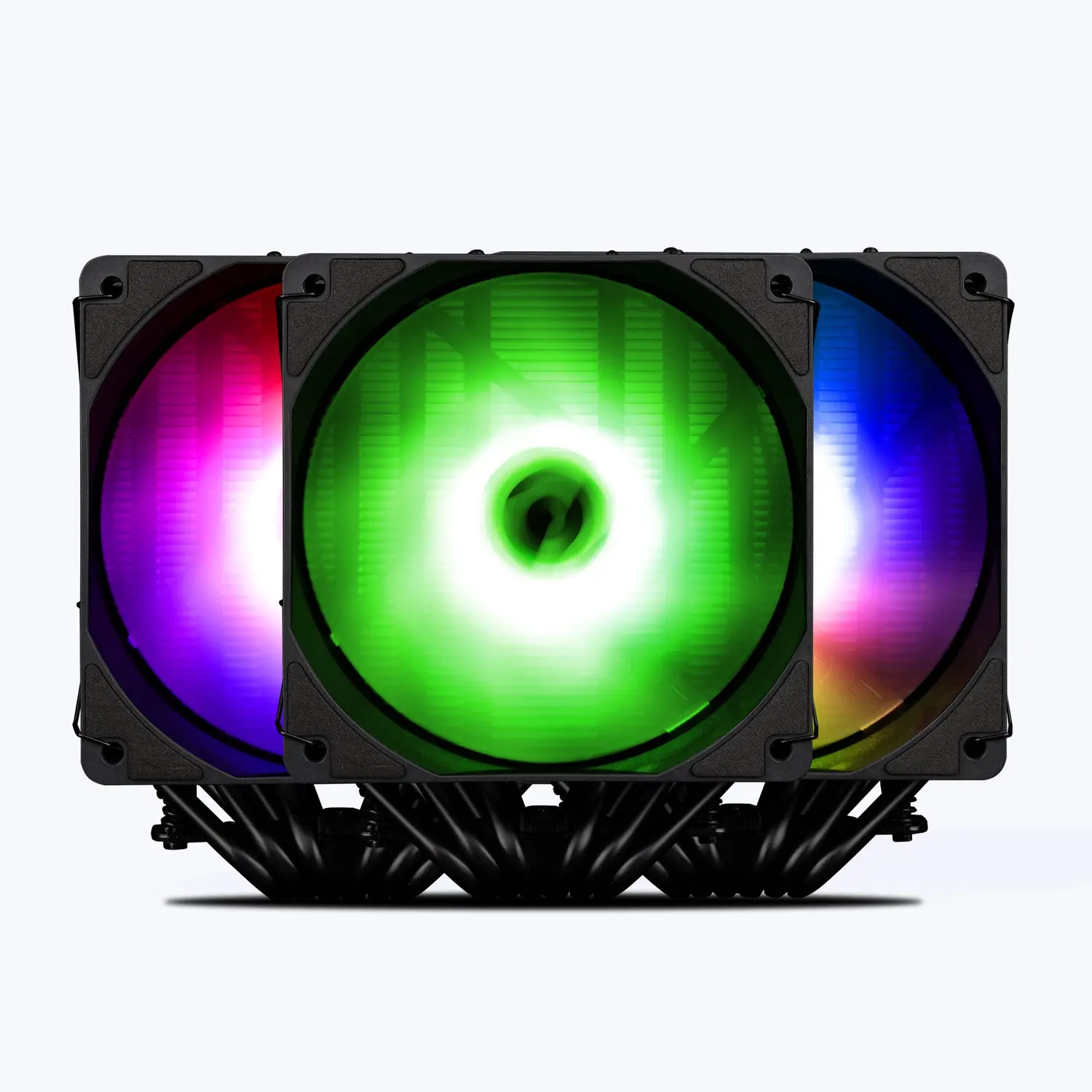 Zebronics Zeb-FC1200U — Dual-Tower CPU Air Cooler, ARGB