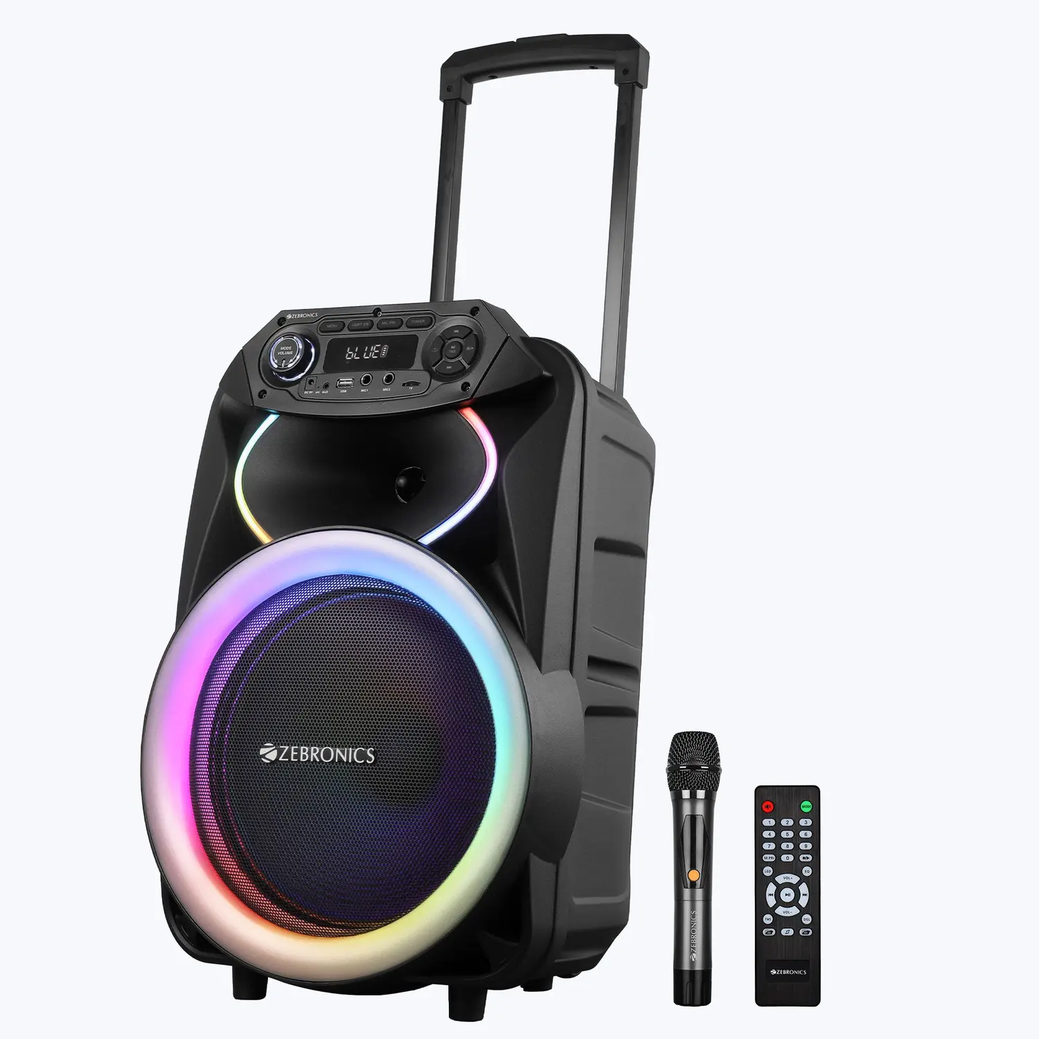 ZEBRONICS Zeb-Ginox — Bluetooth Speaker, 80 W, 6 H