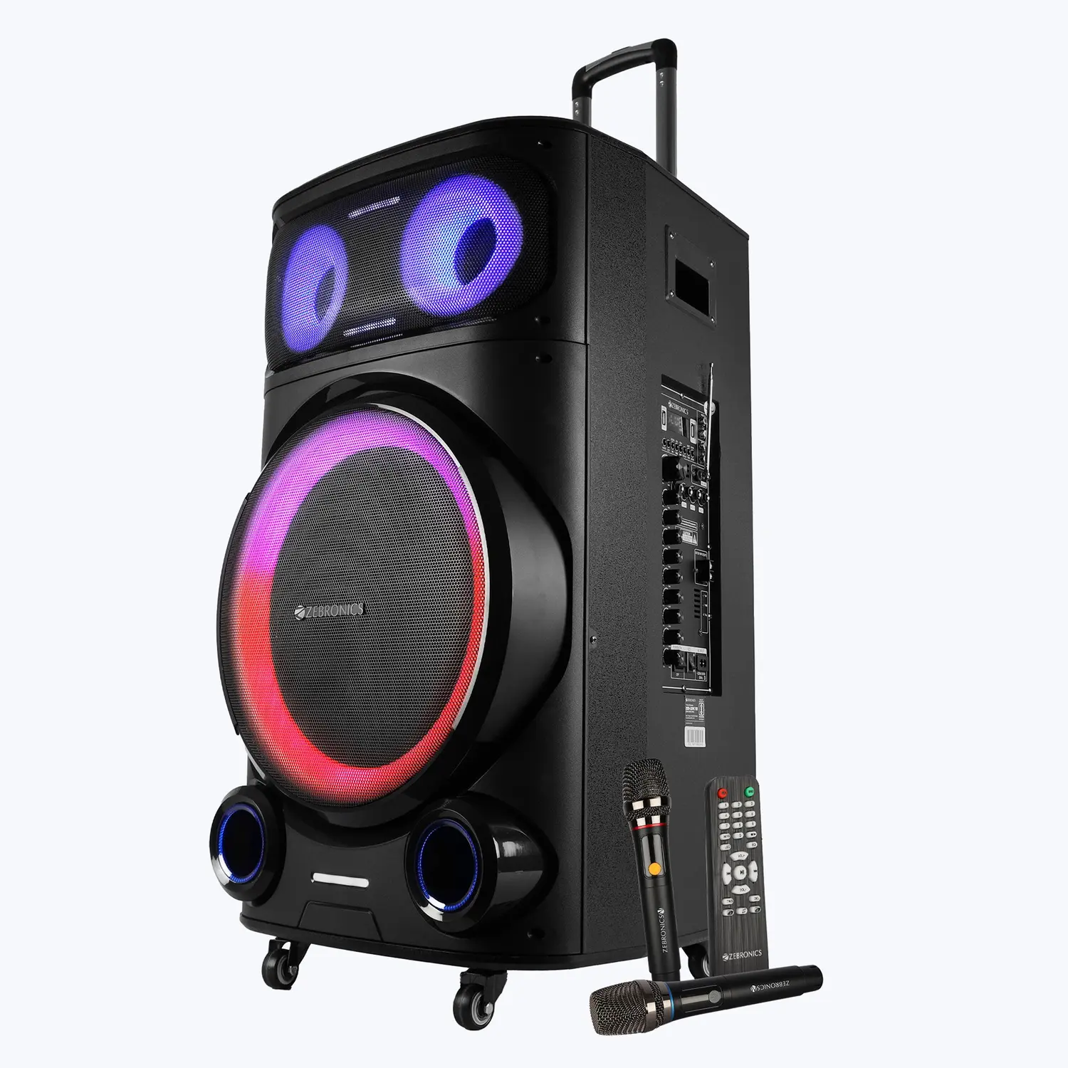 ZEBRONICS Zeb-Ginox Pro — Bluetooth Speaker, 240 W, 6 H