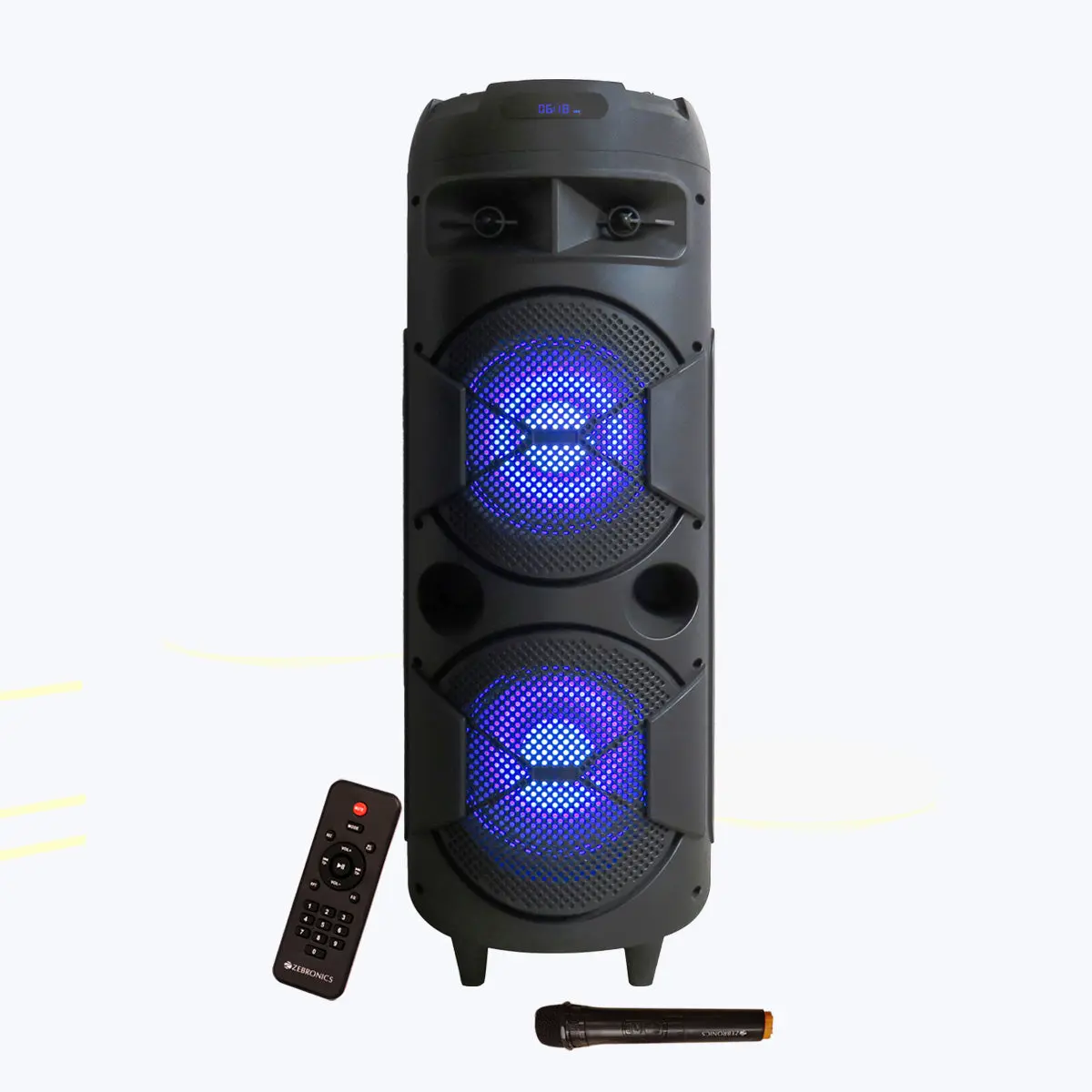 ZEBRONICS Zeb-450 Moving Monster 2X8L — Bluetooth Speaker, 48 W, 6 H