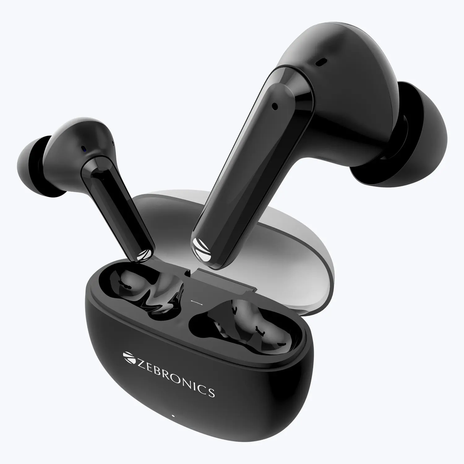 Zebronics Zeb-Pods K3 — True Wireless Earbuds, 40 H Playback, ENC, Splash proof