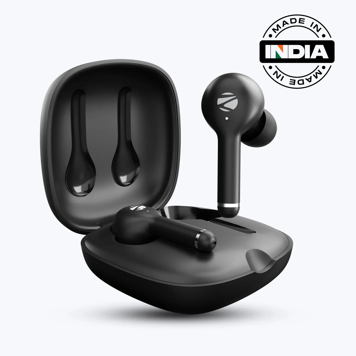 Zebronics Zeb-Meteoroid — True Wireless Earbuds, 80 H Playback, ENC, Splash proof