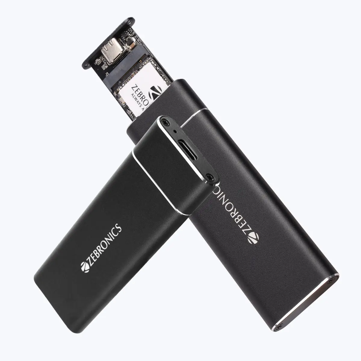 Zebronics Zeb-CM01 — M.2 SATA SSD, USB Type-C 3.1 Gen 1