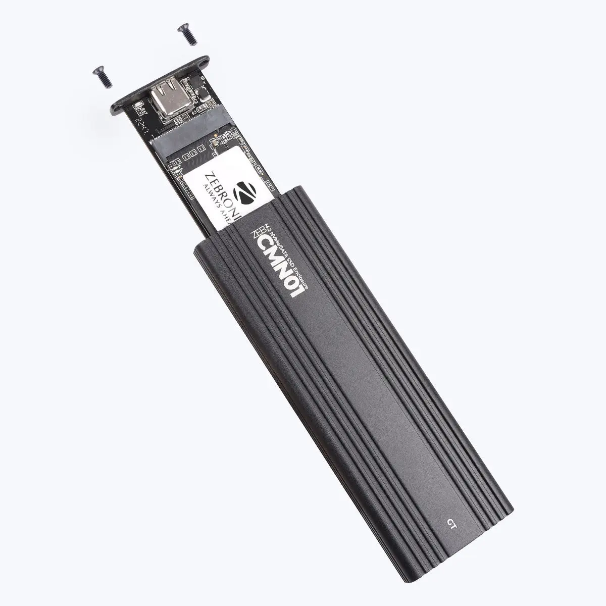 Zebronics Zeb-CMN01 — M.2 NVMe SSD, USB Type-C 3.1 (Gen 2)