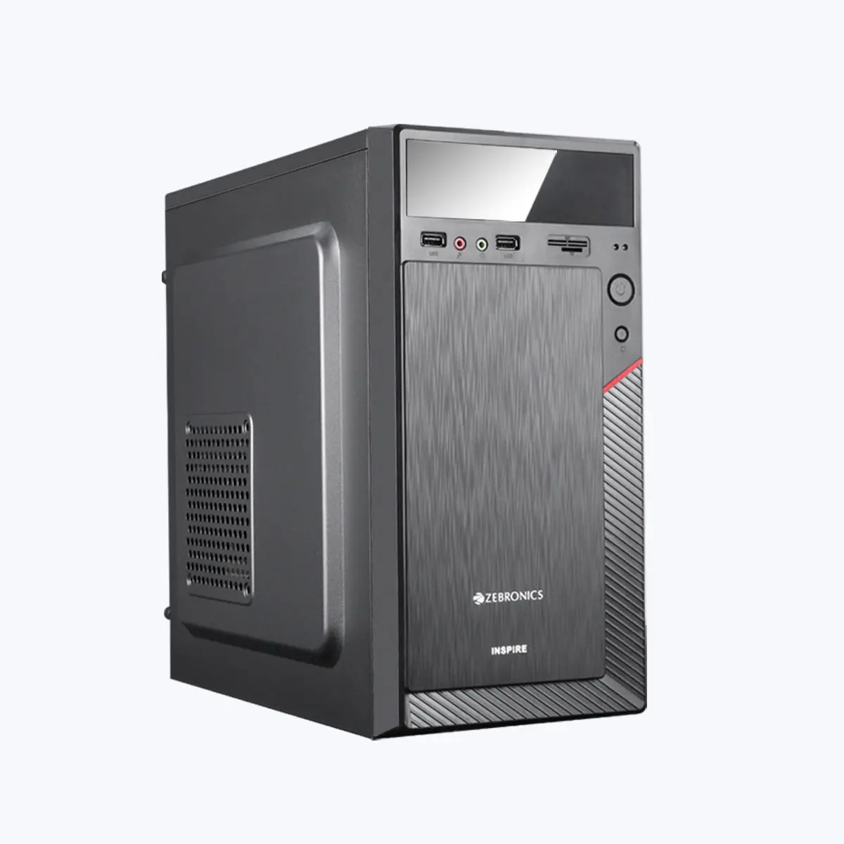 Zebronics Zeb-Inspire — Mini Tower PC Cabinet (Micro-ATX)