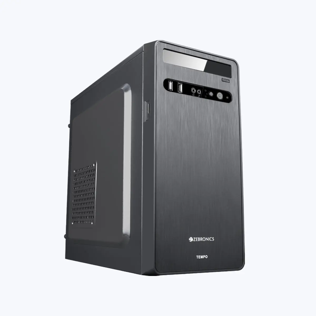 Zebronics Zeb-Tempo — Mini Tower PC Cabinet (Micro-ATX)