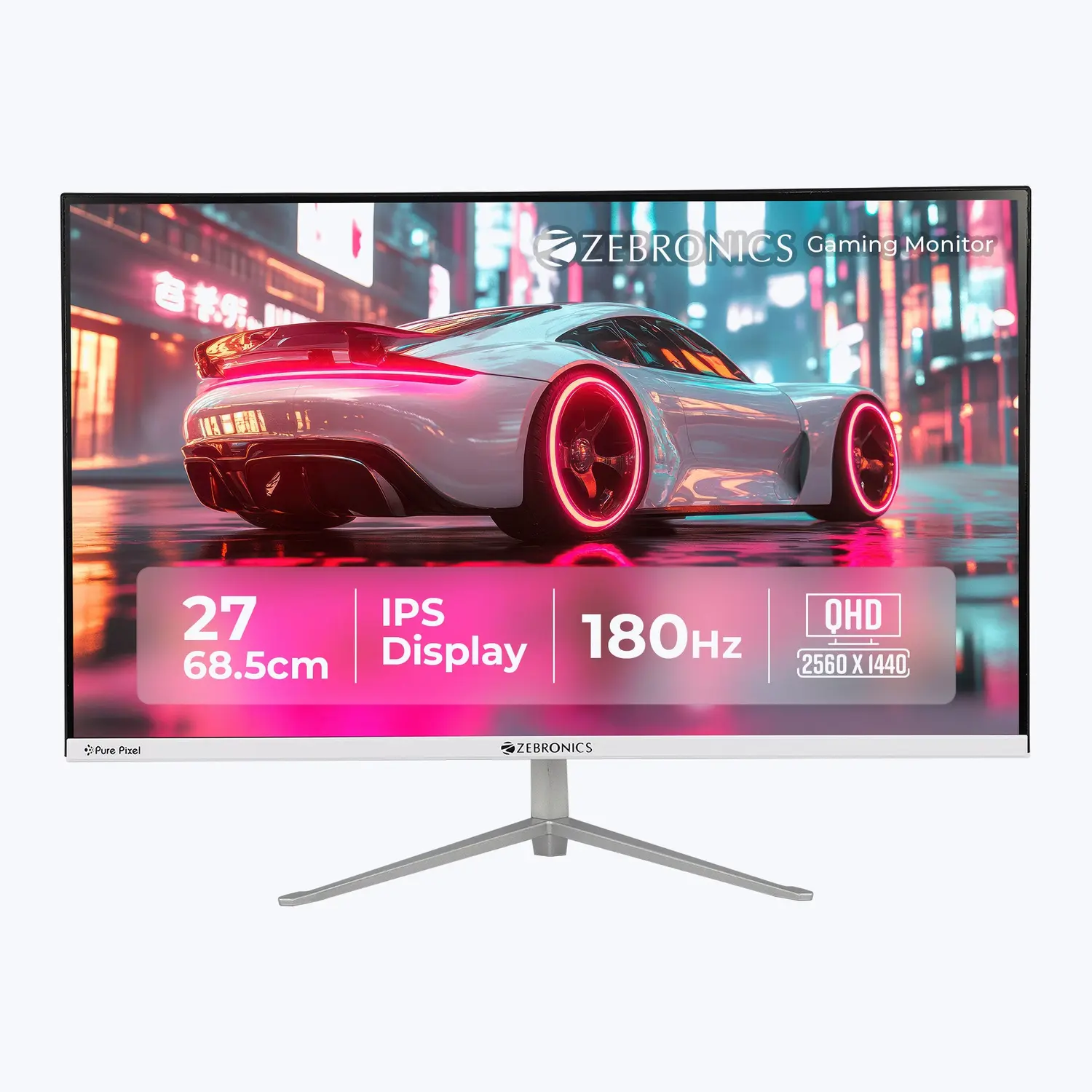 Zebronics ZEB-A27QHD 27-inch QHD 180Hz Gaming Monitor