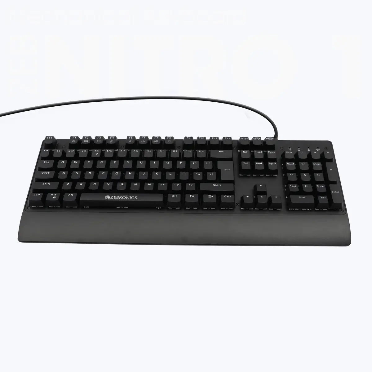 Zebronics Nitro 1 — Mechanical Gaming Keyboard, Clicky Blue