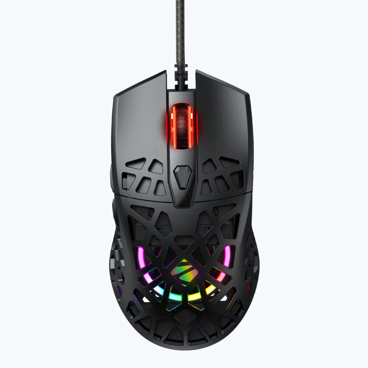 Zebronics Phobos Pro — Wired Gaming Mouse, 10,000 DPI, RGB