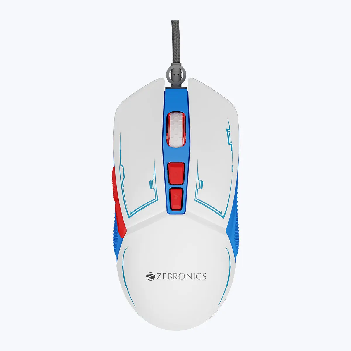 Zebronics Astro — Wired Gaming Mouse, 7,200 DPI, RGB