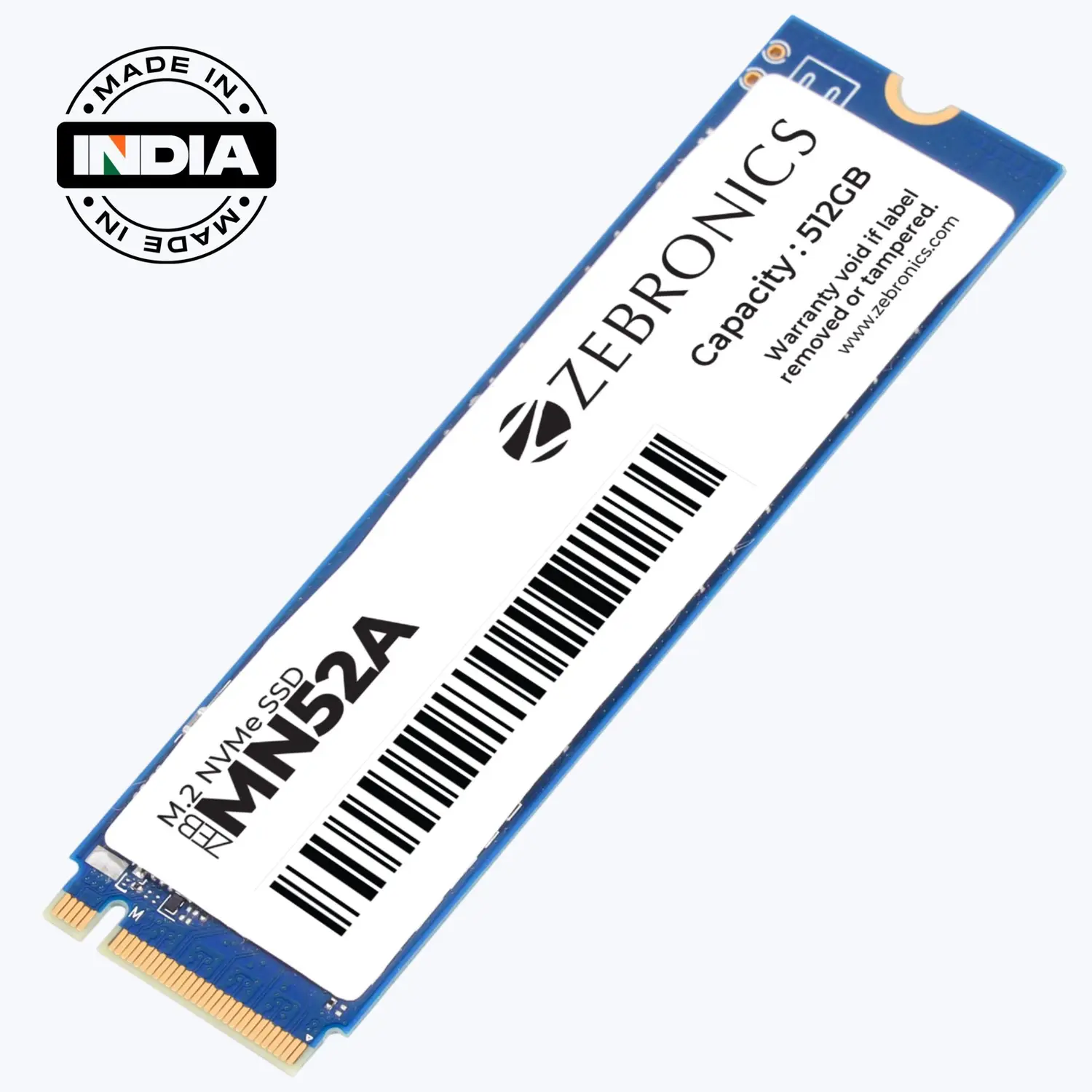 Zebronics ZEB-MN 512 GB PCIe 3.0 NVMe M.2 2280 SSD