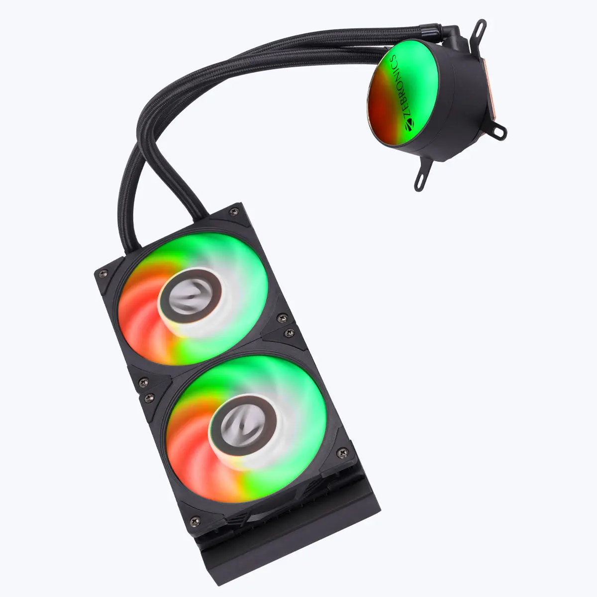 Zebronics Zeb-AIO240AB / AIO240AW (240mm) — 240mm AIO Liquid CPU Cooler