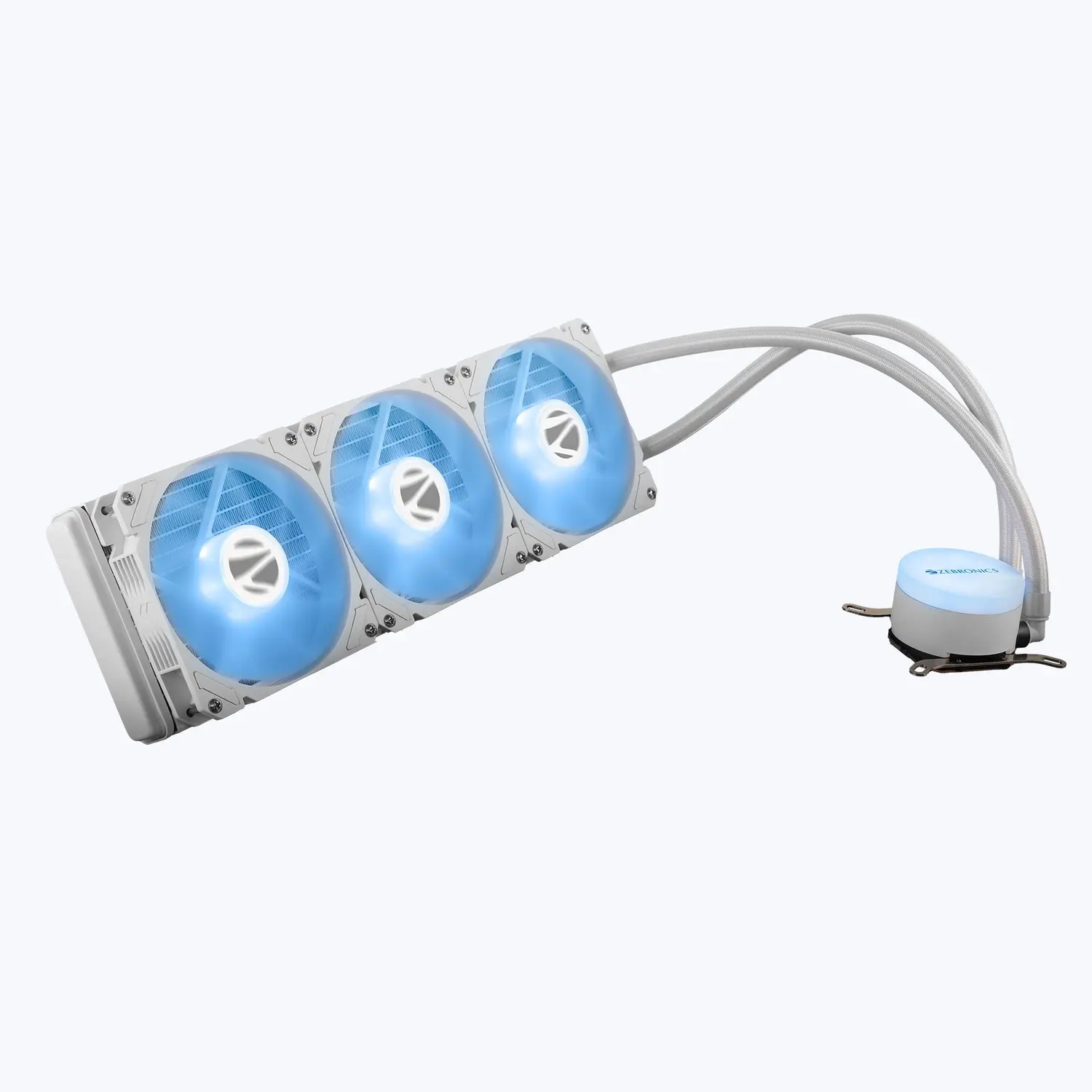 Zebronics Zeb-AIO360VB / AIO360VW (360mm) — 360mm AIO Liquid CPU Cooler