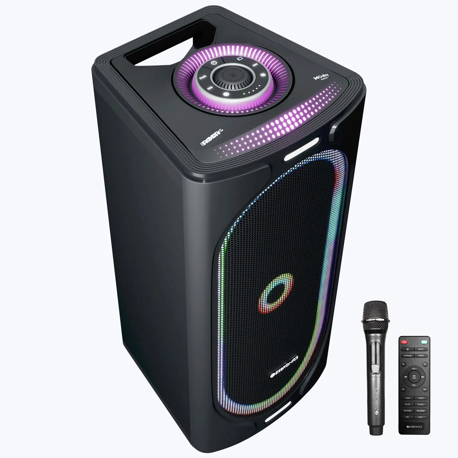 ZEBRONICS Roxor Pro — Bluetooth Speaker, 120 W, 6 H