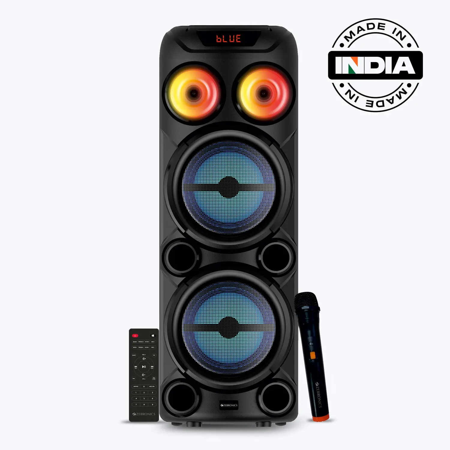 ZEBRONICS Zeb-Thump 222 — Bluetooth Speaker, 40 W, 8 H