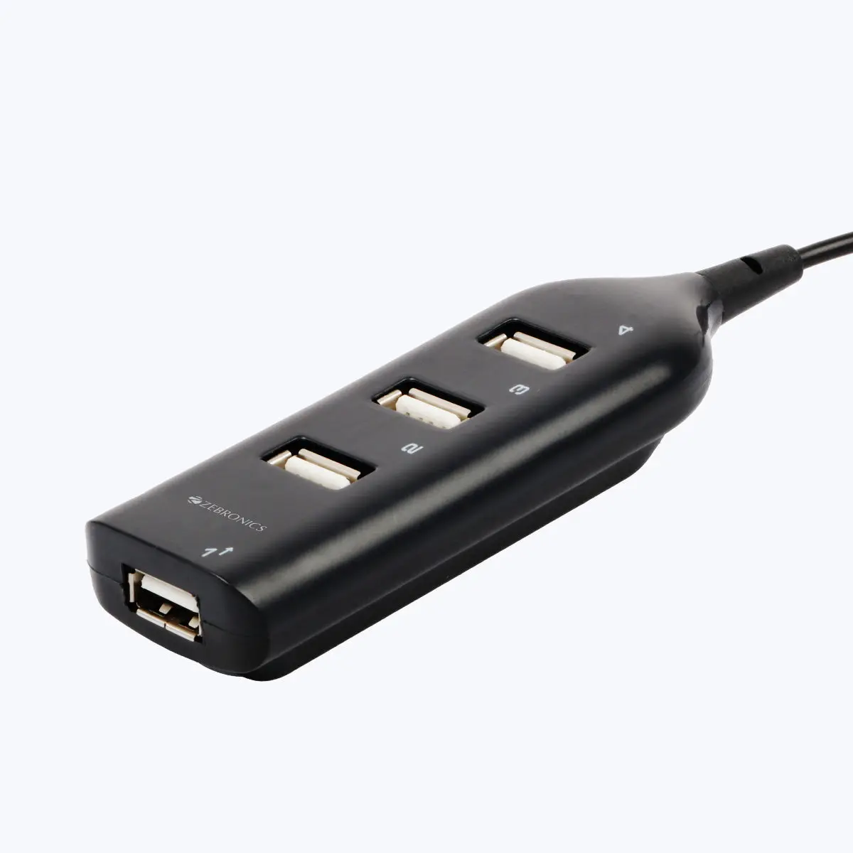Zebronics ZEB-90HB 4-Port USB Hub — 4x USB, USB 2.0