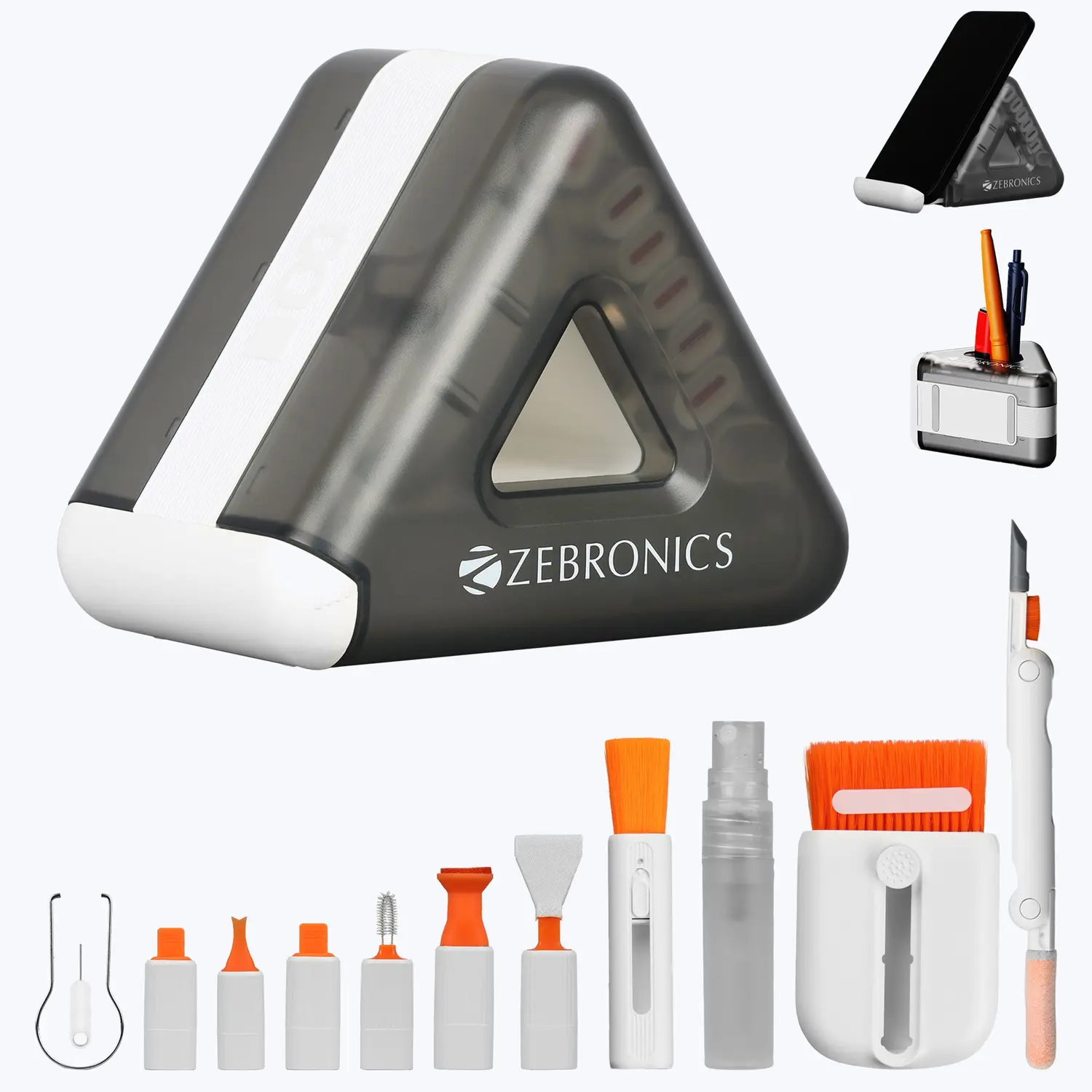 Zebronics CK250 Cleaning Kit — Multipurpose device cleaning kit, Smartphones, laptops, cameras, keyboards, earbuds