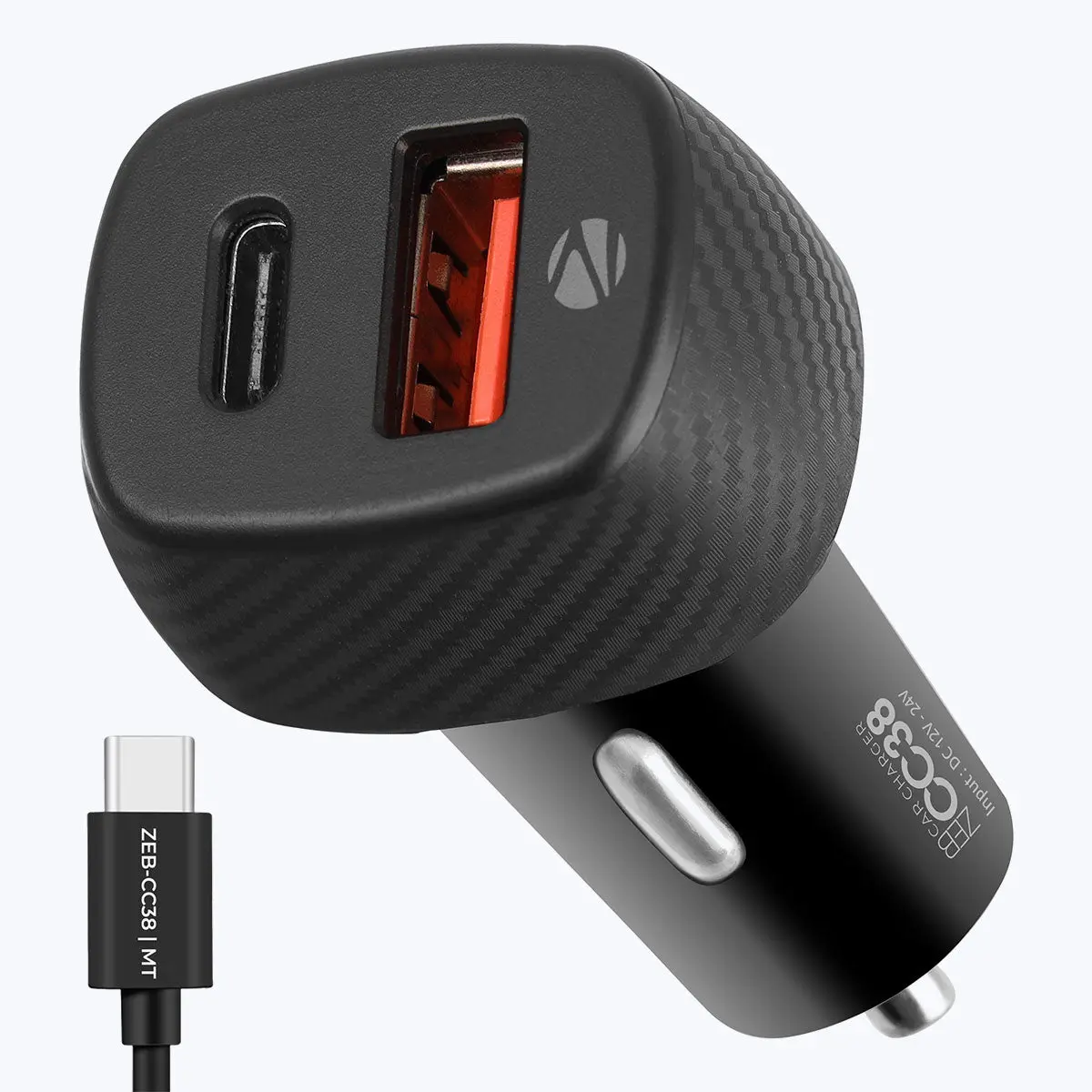 Zebronics ZEB-CC38 (38W Car Charger)