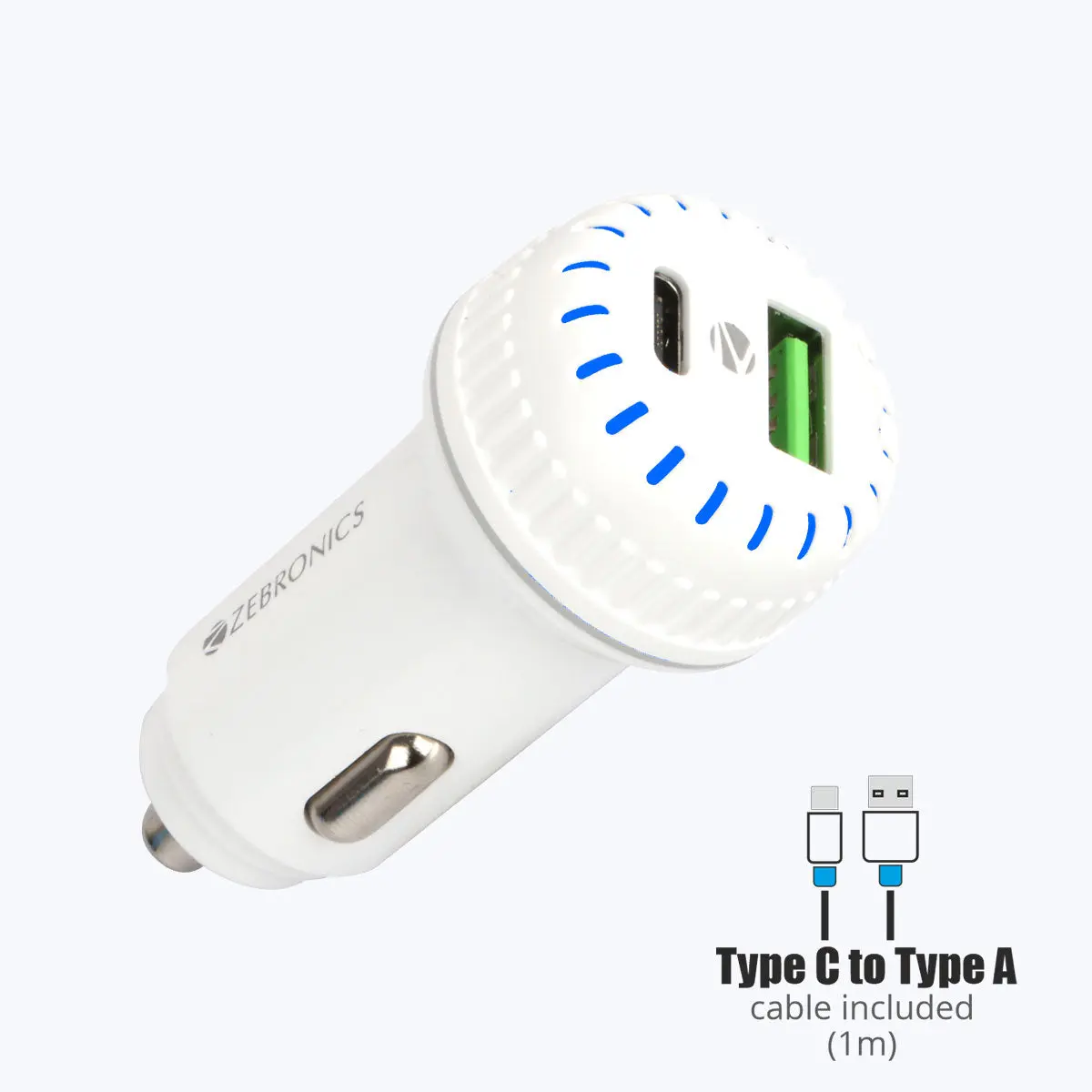 Zebronics ZEB-CC5236Q (36W Car Charger)