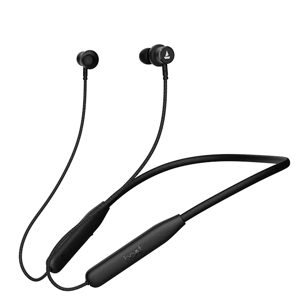 boAt Rockerz 110 — Bluetooth Neckband, 40 H Playback, ASAP Charge, IPX5