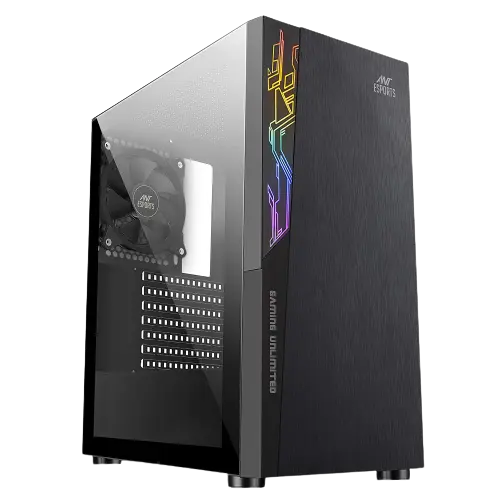 Ant Esports ICE-120AG — Mid Tower PC Cabinet (ATX)