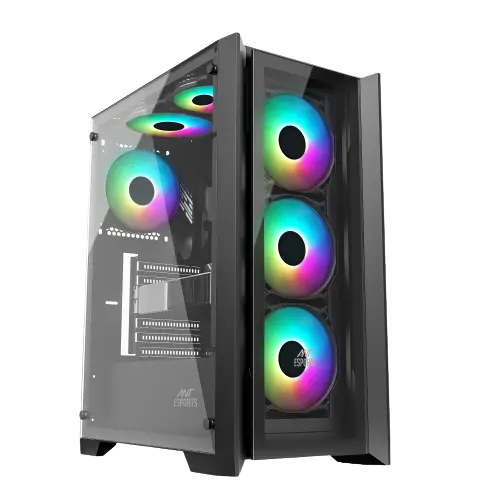 Ant Esports ICE-170TG — Mid Tower PC Cabinet (ATX)