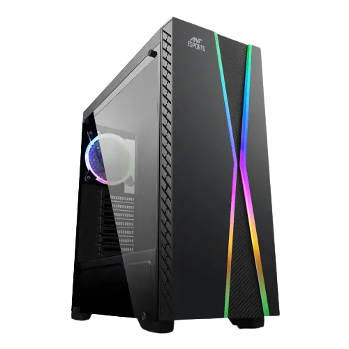 Ant Esports ICE-200TG — Mid Tower PC Cabinet (ATX)