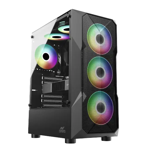 Ant Esports ICE-300 Mesh V2 — Mid Tower PC Cabinet (ATX)