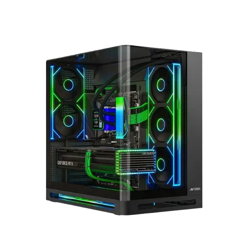 Ant Esports Crystal Arc Pro — Mid Tower PC Cabinet (ATX)