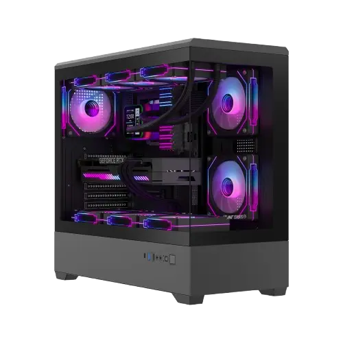 Ant Esports Crystal X6 Lite — Mid Tower PC Cabinet (E-ATX)