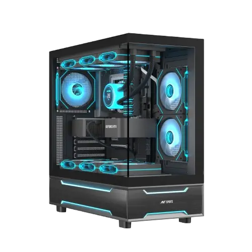 Ant Esports Crystal X6 Pro — Mid Tower PC Cabinet (E-ATX)