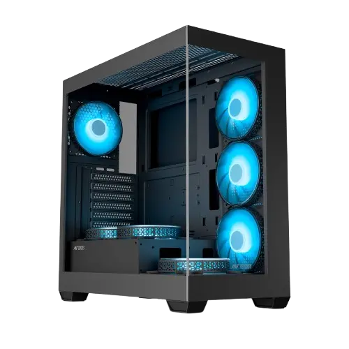 Ant Esports Crystal X7 — Mid Tower PC Cabinet (ATX)