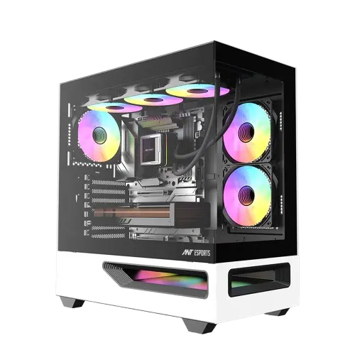 Ant Esports Crystal Spectra — Mid Tower PC Cabinet (ATX)