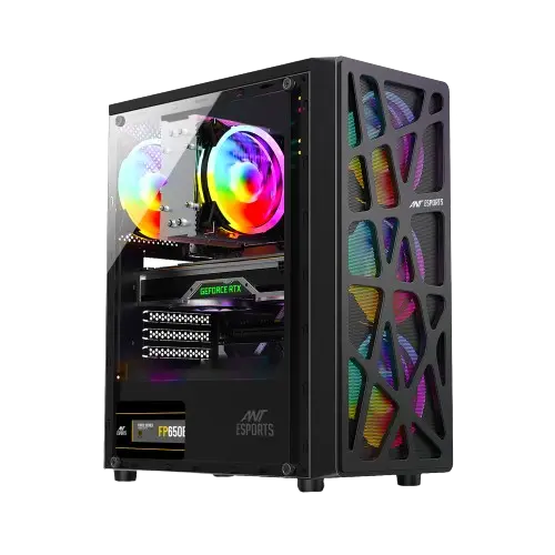 Ant Esports Elite 1100 — Mid Tower PC Cabinet (ATX)