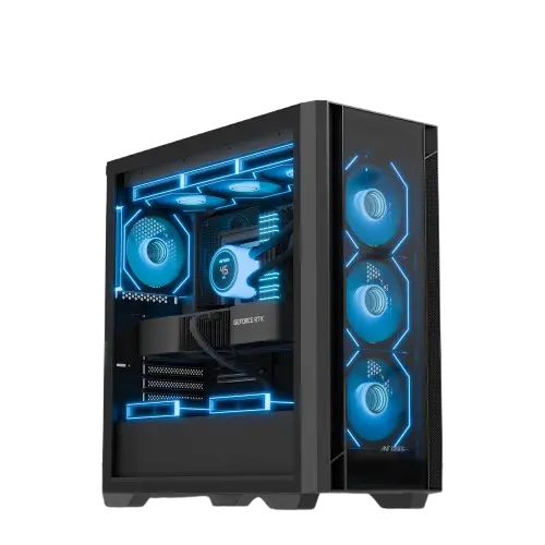 Ant Esports AQUA 360 4F — Mid Tower PC Cabinet (E-ATX)