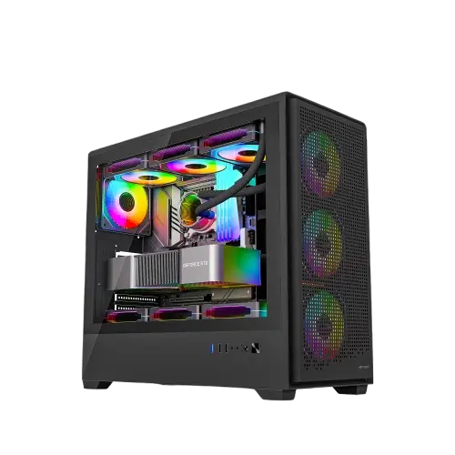 Ant Esports EVO 360 Lite — Mid Tower PC Cabinet (E-ATX)