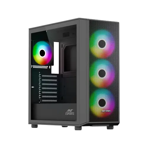 Ant Esports 411 Air — Mid Tower PC Cabinet (ATX)